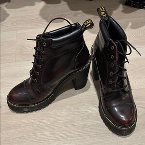 Dr. Martens Women's Black Leather Boots